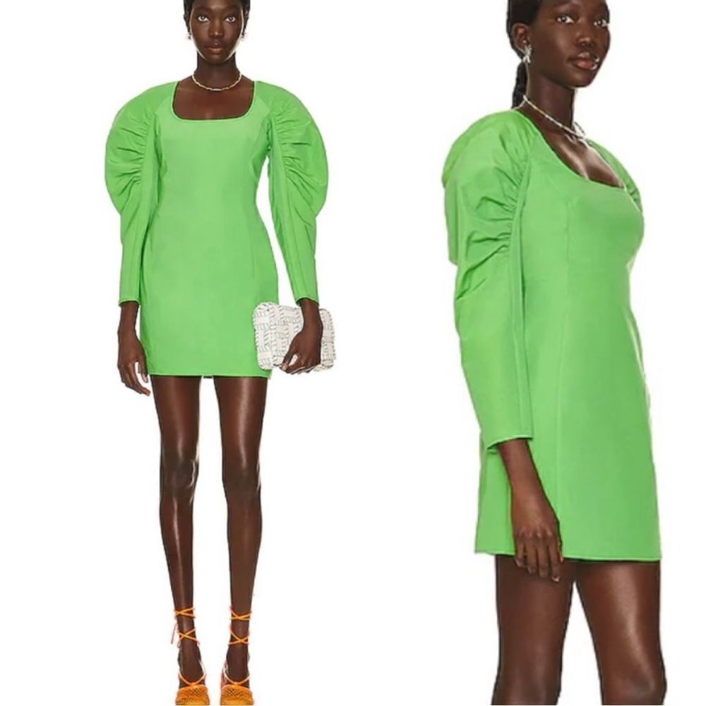 Aknvas Lexi Mini Green Dress Size 8